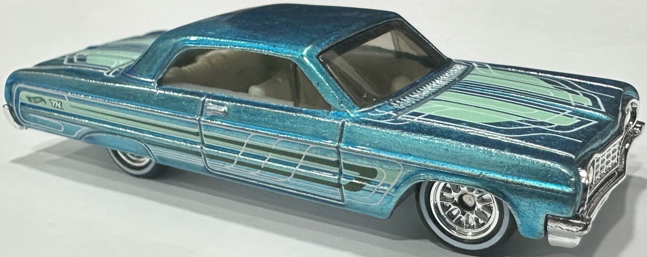 2026 Hot Wheels STH Mix D 64 Impala Spectraflame Cyan